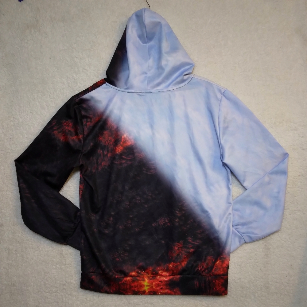 "Tale of Two Wolves" Adult Hoodie- Large - Picture 3 of 5